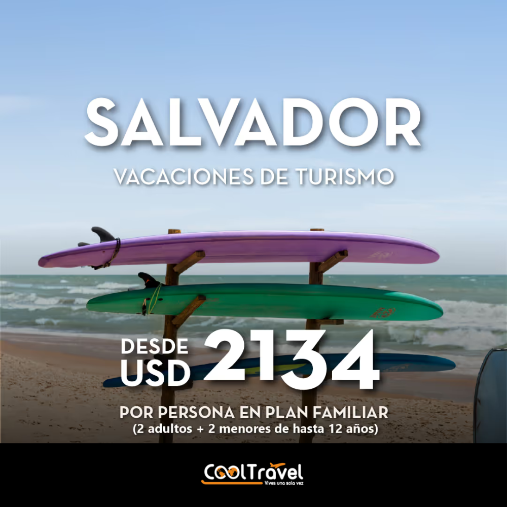 Salvador de Bahía — Vacaciones de Turismo 2027