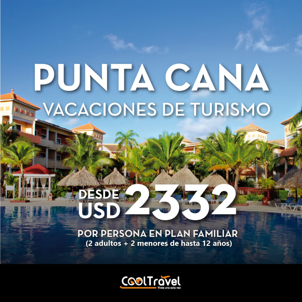 Punta Cana — Vacaciones de Turismo 2027