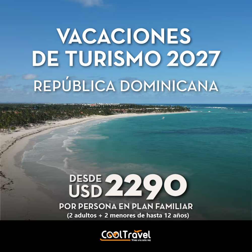 República Dominicana — Vacaciones de Turismo 2027